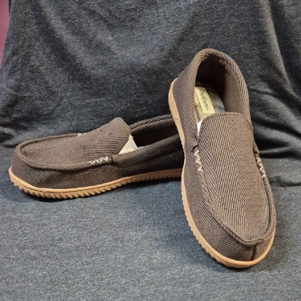 Dearfoams Men's Medium 9-10 Brown Slipper - NEW